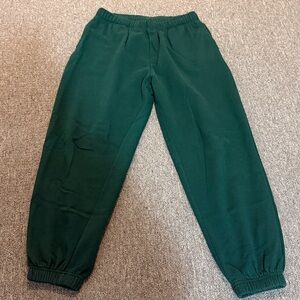 Garage Dark Green Jogger Sweatpants size medium